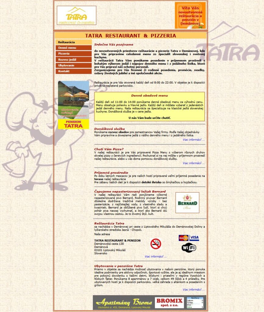 RESTAURANT TATRA